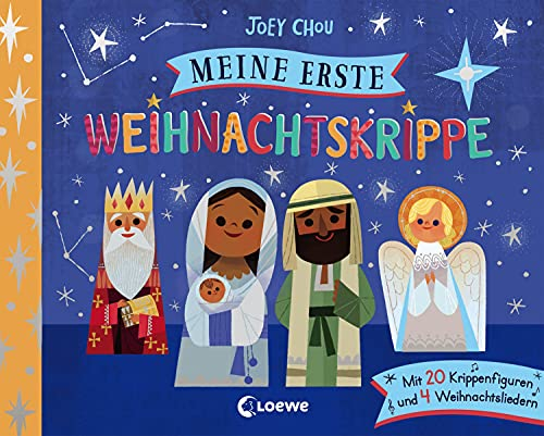 Meine erste Weihnachtskrippe: Mit 20 Krippenfiguren und 4 Weihnachtsliedern