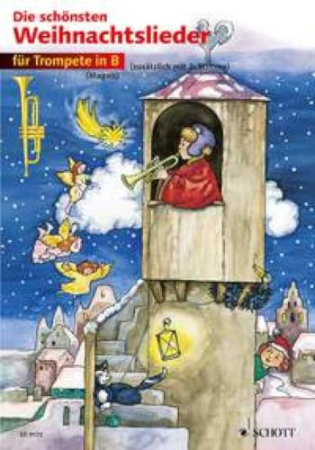 Die schönsten Weihnachtslieder: sehr leicht bearbeitet. 1-2 Trompeten.
