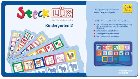 SteckLÜK: Kindergarten 2 Alter 3 - 4 (blau)