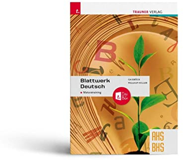 Blattwerk Deutsch - Maturatraining + TRAUNER-DigiBox