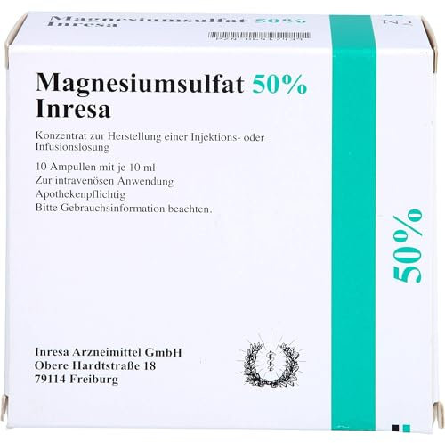 Magnesiumsulfat 50% Inresa Infusionslsg.-Konz.