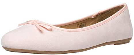 Fitters Footwear That Fits Donne Ballerine Helen Microfibra Ballerine Moderne e semplici con Fiocco (43 EU, Rosa)
