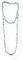 Aquamarin Kette Halskette Splitter ca. 90 cm ohne Verschluss, Aquamarinkette