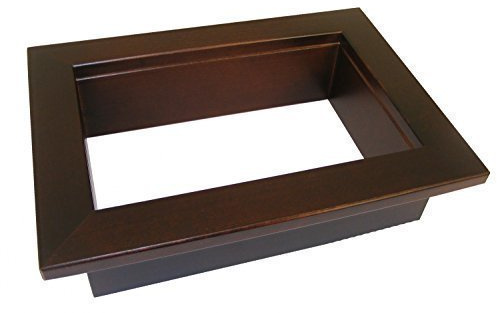Tischlerei Stephani Erzgebirge Kastenrahmen Dekorahmen Holzrahmen, Größe:Wenge 240 x 330 mm