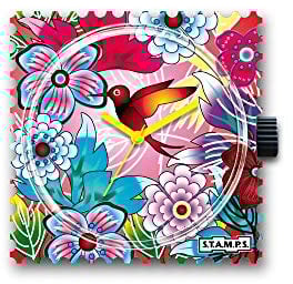 S.T.A.M.P.S. Stamps Uhr Motiv Bird of Paradise