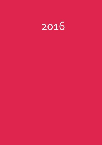 Kalender 2016 - A5 - Erdbeerkuss: 1 Woche pro Doppelseite