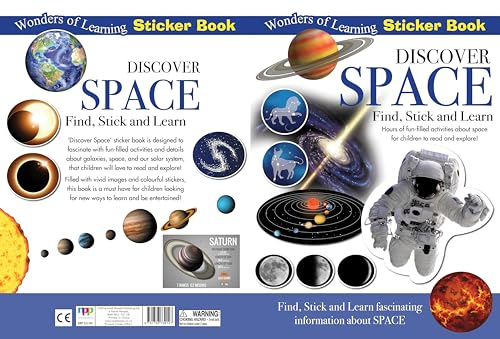 Discover Space: Sticker Book (Wonders of Learning Sticker Book)