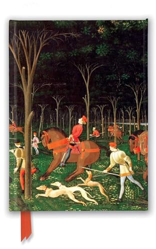 Premium Notizbuch DIN A5: Paolo Uccello, Die Jagd: Unser hochwertiges, liniertes Blankbook mit festem, künstlerisch geprägtem Einband und ... Notizbuch DIN A 5 mit Magnetverschluss)