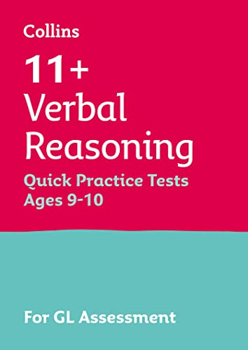 Letts 11+ Success – 11+ Verbal Reasoning Quick Practice Tests Age 9-10 for the GL Assessment tests