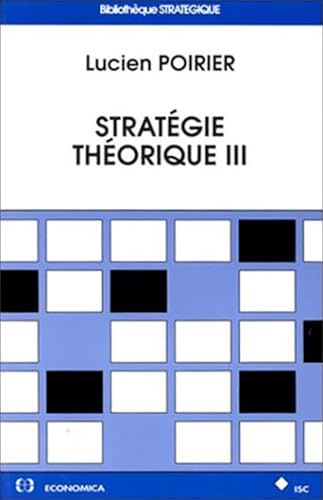 Stratégie théorique III