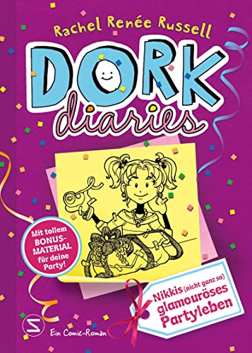 DORK Diaries, Band 02: Nikkis (nicht ganz so) glamouröses Partyleben: Mit tollem Bonusmaterial für deine Party: Lustiger Comic-Roman für alle Teenie-Mädchen ab 10