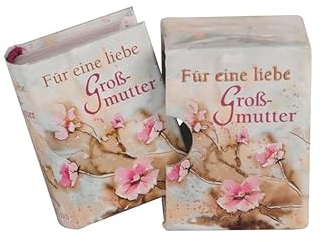 Für eine liebe Großmutter: Minibuch im Schuber mit Glitzerlack