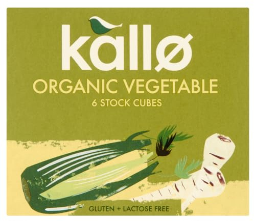 Kallo Organic Vegetable Stock Cubes 66g Stock & Condiments Healthy Food