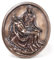 13,3 cm Michelangelo La Pietà Gedenktafel mit Ständer Statue Figur