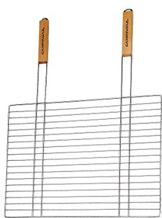 Campingaz 205690 - Cesta de parrilla grande, rectangular doble mango, 67 x 40 cm