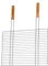 Campingaz 205690 - Cesta de parrilla grande, rectangular doble mango, 67 x 40 cm