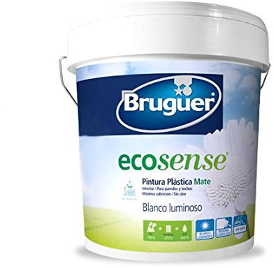 Bruguer 5159757 - Pintura plástica ecológica BLANCO mate Ecosense