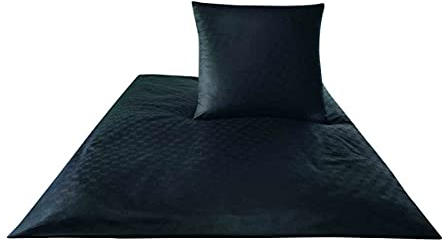 Joop! Bettwäsche Cornflower schwarz 4020-9 1 Bettbezug 140 x 200 cm + 1 Kissenbezug 70 x 90 cm