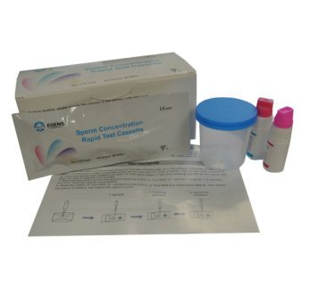 2 x macho pruebas de fertilidad concentración de esperma activo con Kits UK vendedor