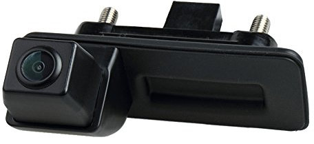 Wasserdicht Griffleiste Kamera integriert in Koffergriff Rückansicht Rückfahrkamera für Skoda Roomster Superb Cambi Yeti Fabia Octavia II 1Z 2 A1 (Model B=Rectangular Interface Connector)