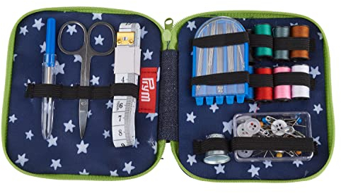 Prym 651.243 651243 Nähset Jeans Reißverschluss grün Denim Case, Edelstahl, Green, Einheitsgröße
