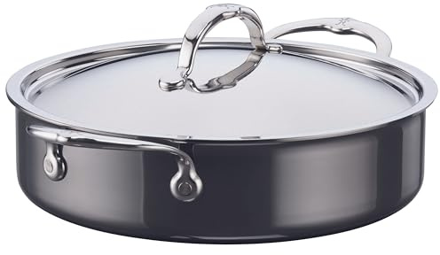 Hestan - NanoBond Collection - Stainless Steel Titanium Sauteuse, Induction Cooktop Compatible, 3.5 Quart