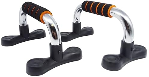 Rayline Sports - Push Up Liegestütz-Griffe aus Metall für das Training von Bizeps-, Trizeps-, Schulter- und Oberkörpermuskulatur Handgelenk schonend
