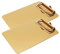 Tsnamay Klemmbrett aus Edelstahl, 15,2 x 10,2 cm, A4 und Briefgröße, Papierklemmbrett für Schule, Büro, Krankenhaus, Geschäft, 2 Stück