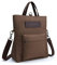 KALIDI Canvas Damen Umhängetasche Rucksack 2 in 1 Groß Crossbody Tasche Handtasche Damen Mehrzweck Schultertasche Hobo Tasche für Arbeit Schule Büro Shopper Reise Outdoor … (Braun2)