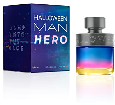 Halloween Man Hero, Eau de Toilette für Männer, holzig-aquatischer Duft, 75ml Zerstäuber