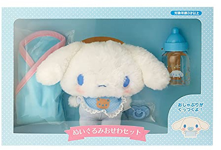 Sanrio (Sanrio) Juego de Juguetes de Peluche de Canela con Personajes de Cinnamoroll 14 x 6 x 12 cm 512991