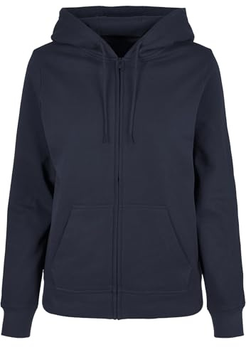 Build Your Brand Damen Bb009-ladies Basic Zip Hoody Hooded Sweatshirt (1er Pack)