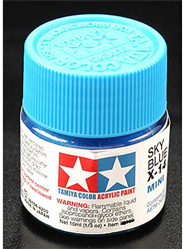 TAMIYA Acrylic Mini X14 Sky Blue TAM81514 Plastics Paint Acrylic
