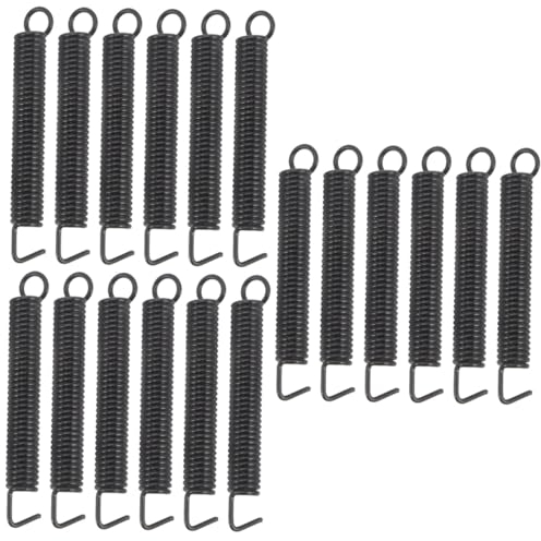 Supvox 18 Stk Gitarrenfeder Elektrische Gitarre Federn Für E-gitarre E-gitarren-zubehör Ersatz-tremolo-brückenfeder Zubehör Für Musikinstrumente Tremolo-zugfedern Trompete Teil Metall