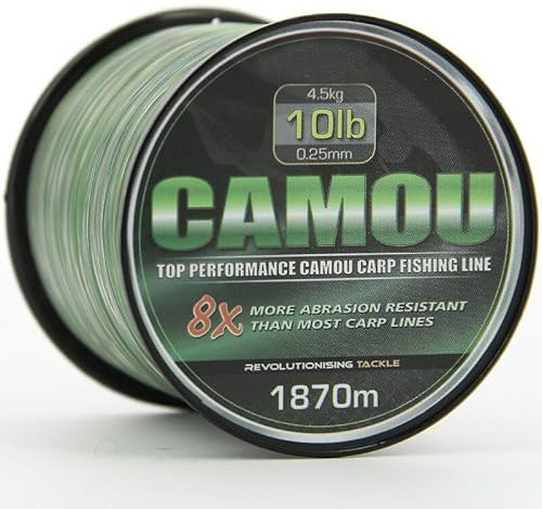 A&N Filo per carpa Camou, 1870 m, 0,25 mm, 4,5 kg