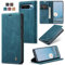 Cracedily Coque pour Google Pixel 9 Pro XL Pochette, Etui Protection Housse Premium en Cuir PU,Etui à Rabat Pochette de Portefeuille Étui pour Pixel 9 Pro XL Case, Bleu Vert