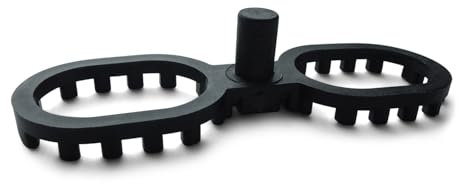 ISTA® 200 Stück Abstandhalter 4 & 7mm für Terrassendielen –geriffelt für optimale Drainage