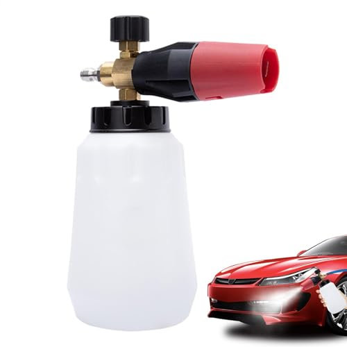 Autowaschanlage Schaumsprüher Schaumreiniger für Hochdruckreiniger Auto Hochdruckreiniger Waschschaum Maker Car Wash Cannon Waschmittel Flasche mit einem