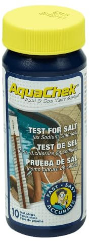 Tiras analiticas Test salinidad,10 lengüetas Aqua- Check