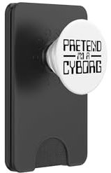 Cyborg-KOSTÜM TU SO, ALS WÄRE ICH EIN Cyborg-Roboter Android Halloween PopSockets PopWallet für MagSafe