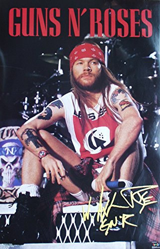 Guns n' Roses Axl Rose Poster Nr. 7 Format 57 x 88 cm Original von 1992