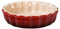 Le Creuset, Pirofila per crostata, 11 cm, Colore: Rosso