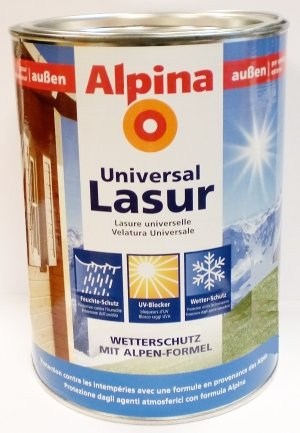 Alpina Universallasur nussbaum 2,5 Liter