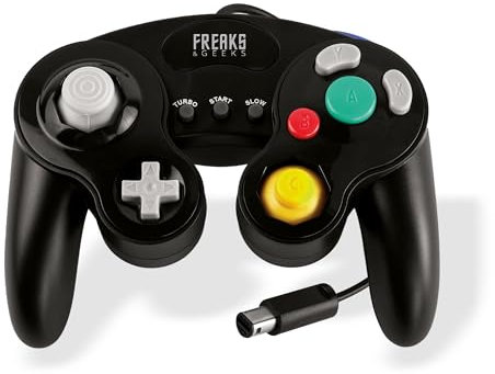 Freaks and Geeks - Mando Negro Para Wii / Game Cube Con Turbo Y Slow (PlayStation 5)