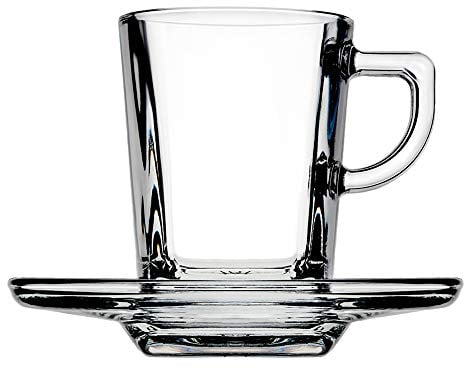 Pasabahce - Lot de 6 Tasses à Expresso en Verre Trempé 7 cl