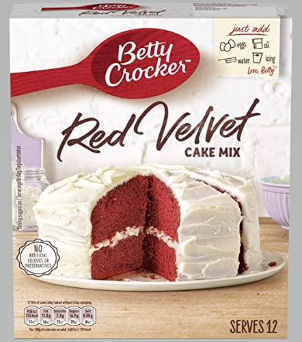 Betty Crocker Red Velvet Cake Mix 425g - Backmischung