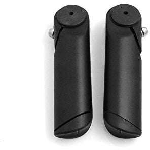 Sistema de S Unisex – Manillar – Cuernos de Ciclismo para Adulto, Negro, 22 – 24 mm