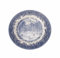 6 Platos de postre churchill England porcelana blanca y azul decorada con paisajes ingleses | 20 cm Ø