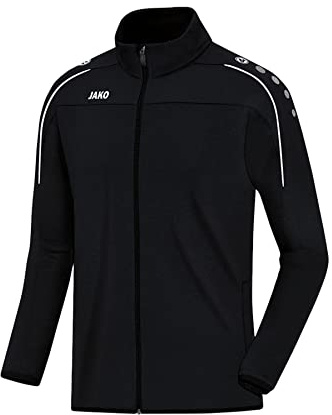 JAKO Kinder Freizeitjacke Classico, Schwarz, 164