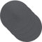 Venilia Tischset Grau Rund, Platzset, Tischwäsche, Platzdeckchen für Esszimmer, gewebt, 4er Set, lebensmittelecht, 38 cm, 4 Stück, 59124